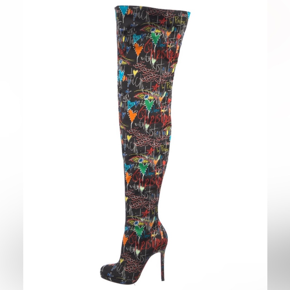 Christian Louboutin Printed Boots